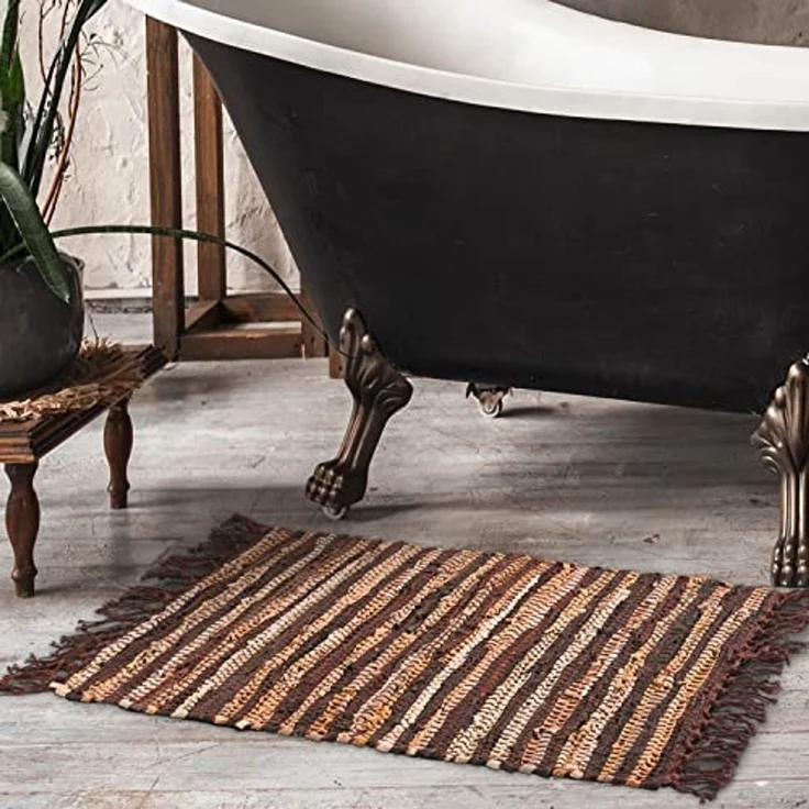 Marrakesch Orient & Mediterran Interior Läufer Fußmatte Läufer Teppiche für den Flur Dakar 60cm, Handarbeit – Bild 2
