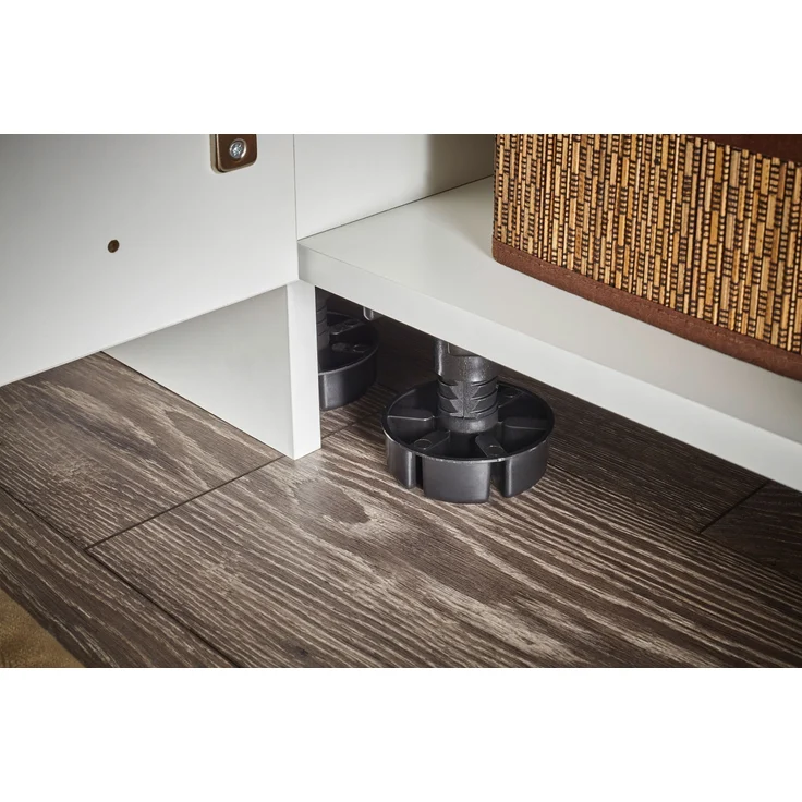 Waschmaschinenumbauschrank >LAUNDREEZY< in weiß - 235x162x67,5 (BxHxT) – Bild 6