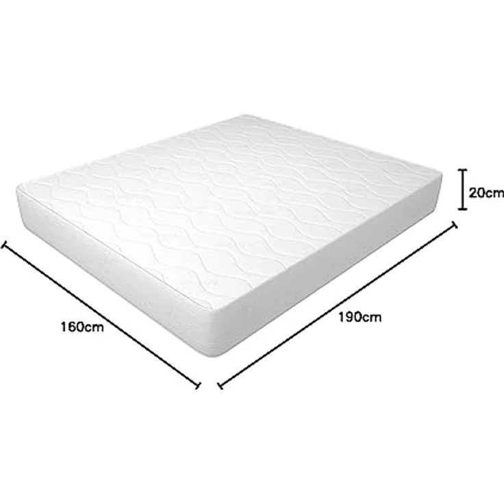 Matratze Memory 160x190 Höhe 20 cm - Aloe Vera, Medizinprodukt | Live – Bild 3