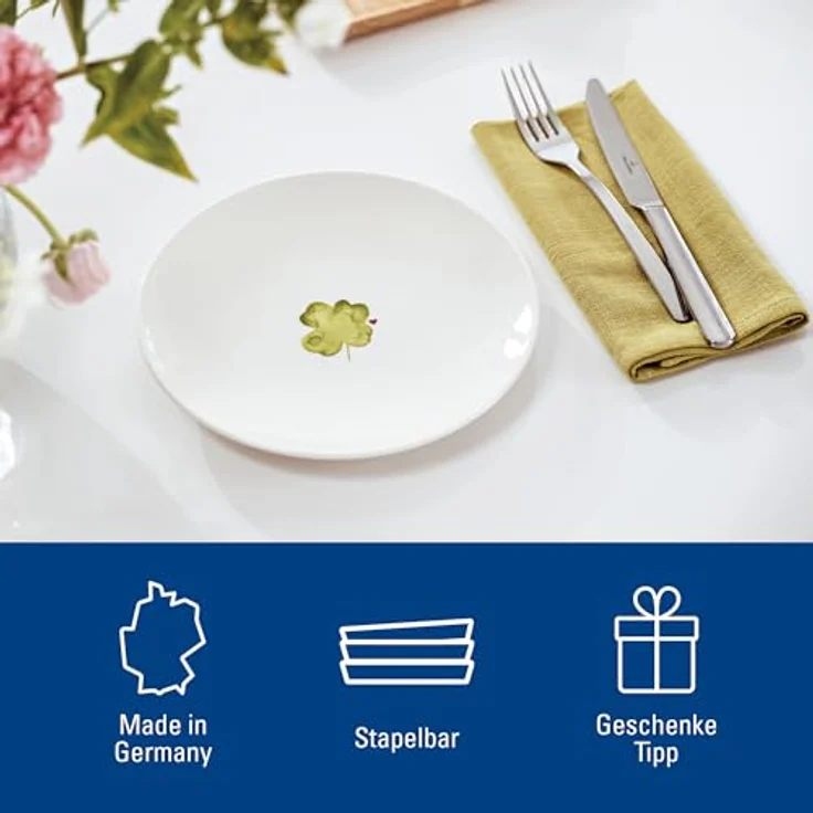 Villeroy & Boch With Love Frühstücksteller ø 21,2 cm Good Luck – Bild 5