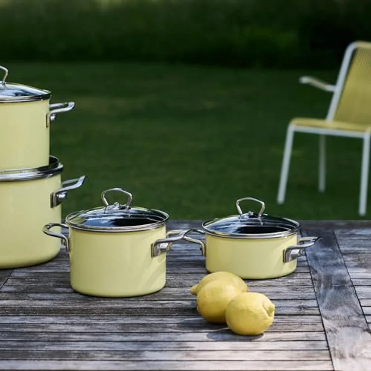 Riess Riess 5-teiliges Topfset Lemon R0558002 – Bild 4