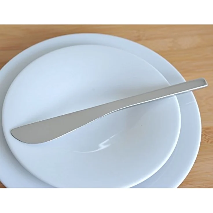 Alessi 6 Stück Dessertmesser Colombina – Bild 2