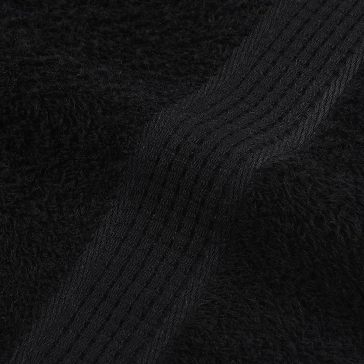 vidaXL Handtücher FROGN 10 Stk. Schwarz 50x100 cm 360 g/m² 136952 – Bild 7