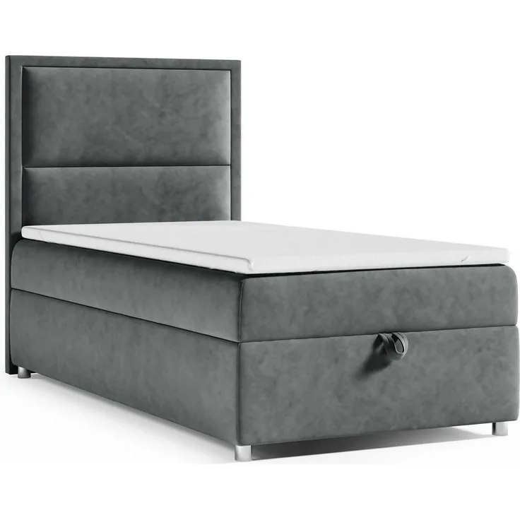 Best for Home Boxspringbett mit Bettkasten Trinity K-11 SINGLE Bonellfederkern inkl. 7 cm Topper (70x200 80x200 90x200 100x200 cm), verschiedene Liefermöglichkeiten, TOP Preis-Leistungs-Verhältnis