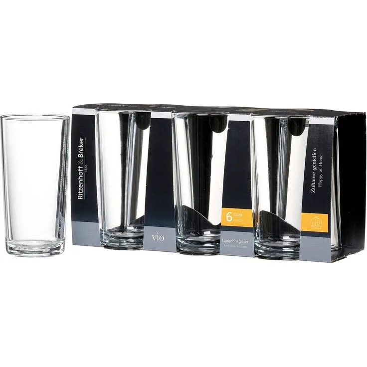 Ritzenhoff & Breker Vio Longdrinkgläser 260 ml 6er Set