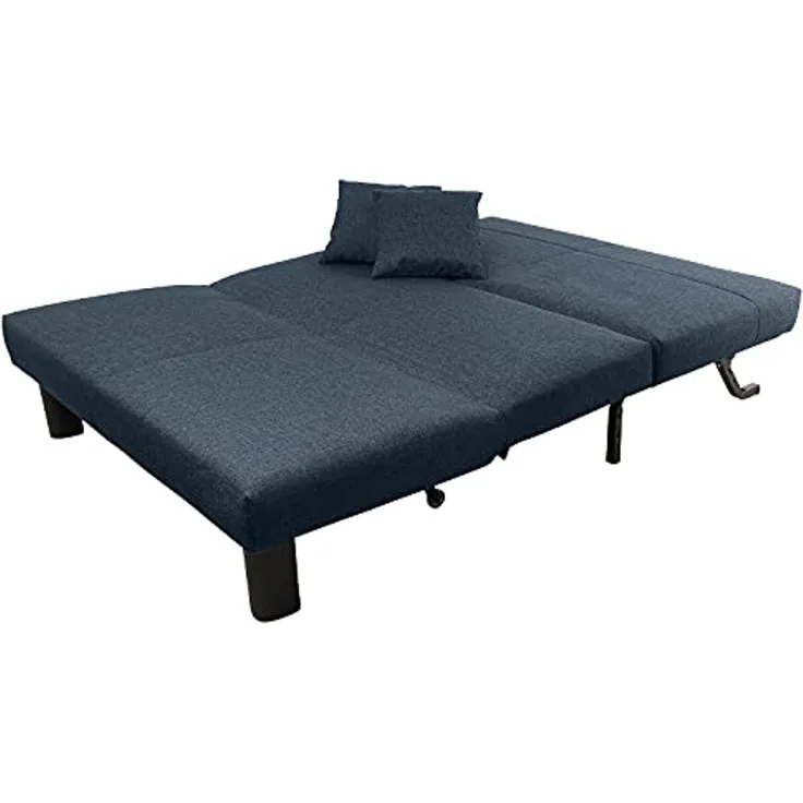 Max Winzer Faltsofa Columbus 145 x 100 x 84 cm blau