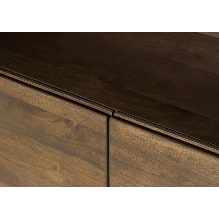 TV-Board Mango 260 x 45 x 50 braun geölt PURE MANGO #225 – Bild 7