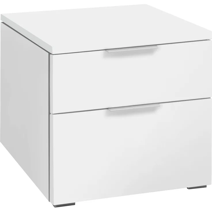 Accessoires Nachttische weiß Holzwerkstoff 50cm x 45cm x 41cm