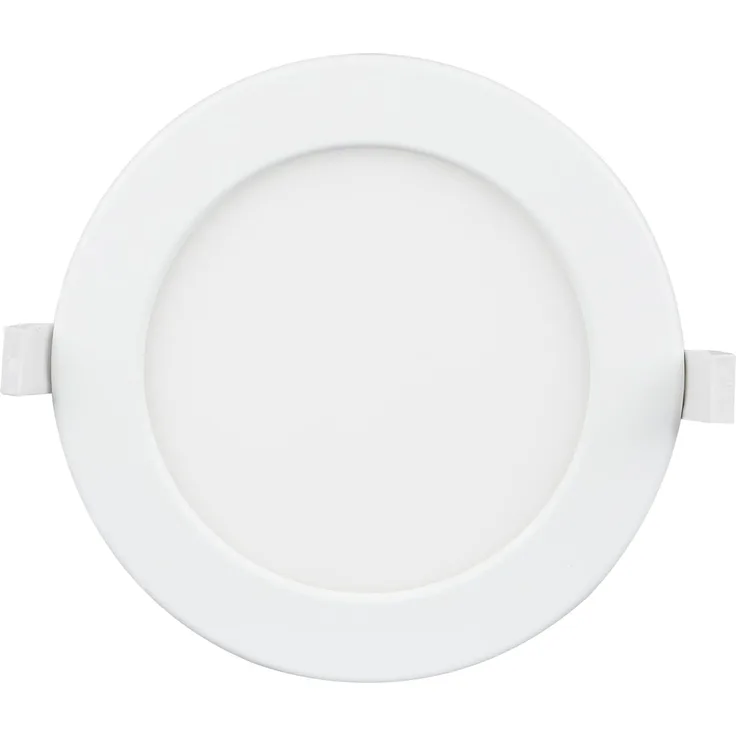Heitronic 501379 LED Einbauleuchte Le Mans rund weiss 240x32 mm
