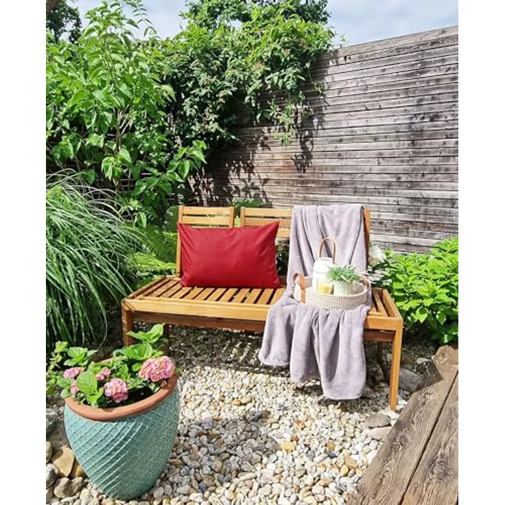 JACK Dekokissen 30x50cm Outdoor Lounge Kissen inkl. XXL Füllung, starke Füllung, strapazierfähig, wasserabweisend, In- und Outdoor – Bild 3