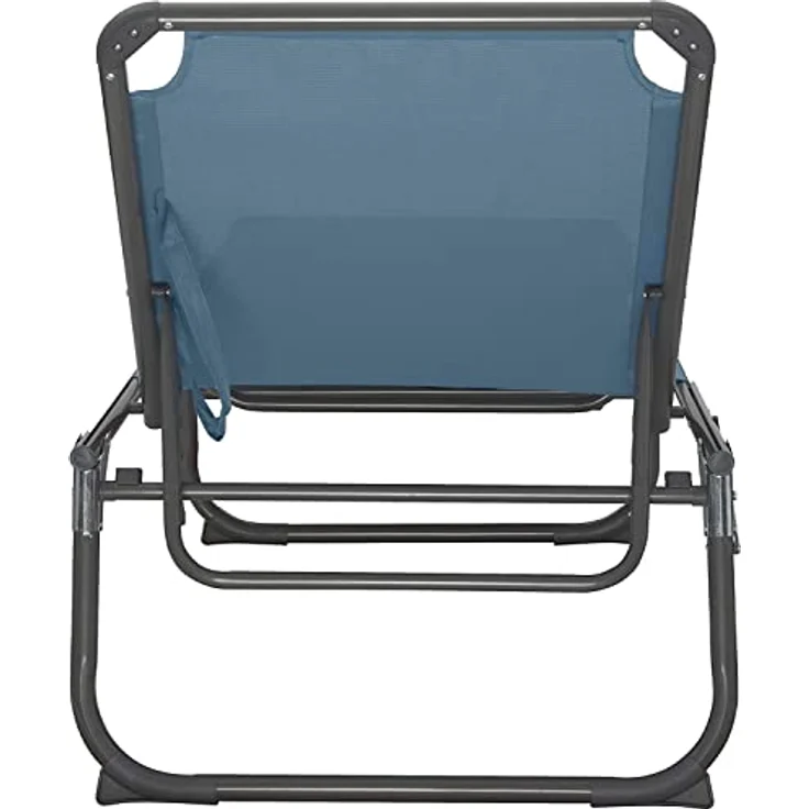 HOMECALL Aluminium-Klappliege, Textilene-Gewebe, 200x70 cm, Max. Tragkraft 150 kg - Blau – Bild 10