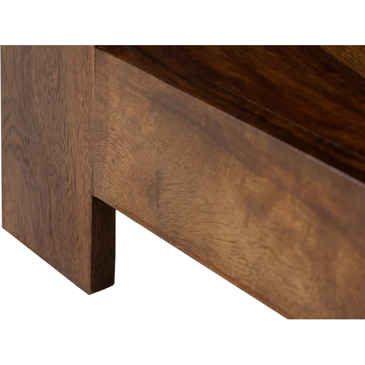 Couchtisch Sheesham 135x70x36 walnuss lackiert DUKE #120 – Bild 8