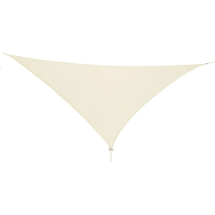 Sonnensegel Dreieck 3,6x3,6x3,6m mit Ösen und Nylonschnüren