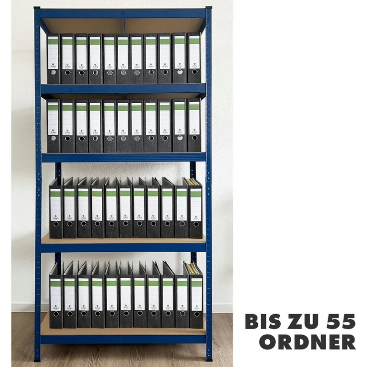Karat Schwerlastregal Steckregal Lakota, 2er Set, Traglast bis 875 kg, Verschiedene Größen und Farben – Bild 3