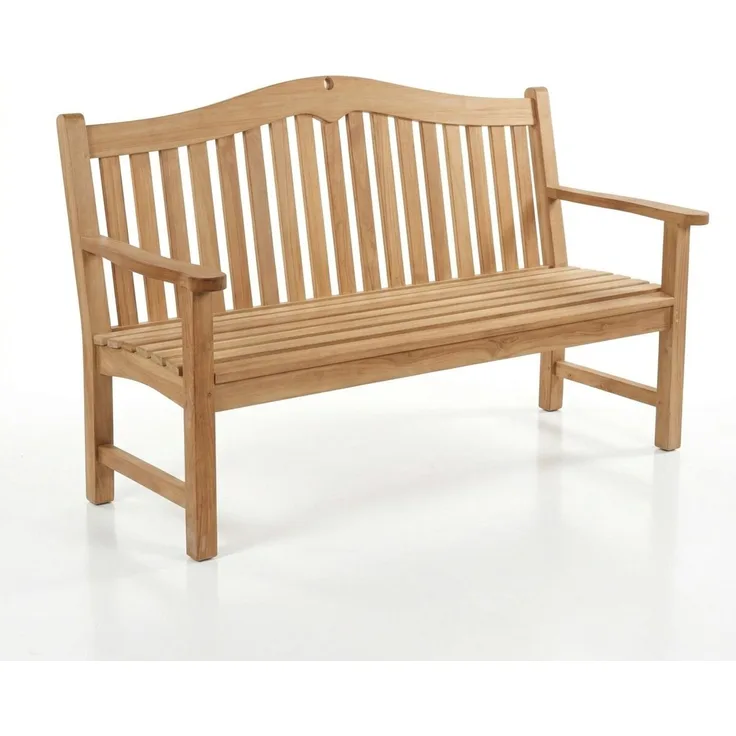 Teakholz Gartenbank WAHYU 3 Sitzer 150cm