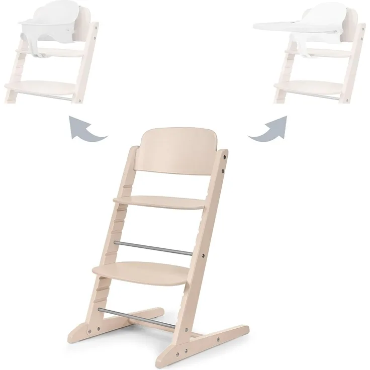 Cybex Iris 3-in-1 Hochstuhl mit Baby Set und Tablett All Natural