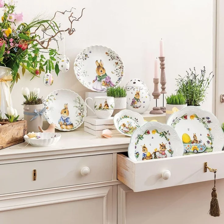 Villeroy & Boch Spring Fantasy Ei-Vase ø 17,5 cm Emma und Paul – Bild 5