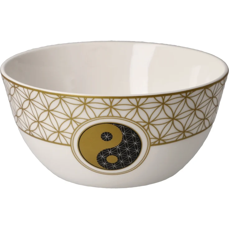 Goebel Lotus Yin Yang LO FB SC Blume des Lebens weiß 23500821 – Bild 4