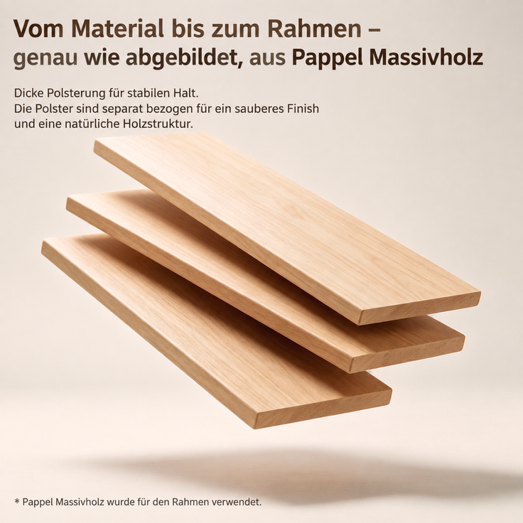 LVHOM XXL Relaxsessel mit Massivholz-Rahmen, Polstersessel Cord mit Memory-Schaum, ergonomischer Loungesessel, Fernsehsessel für Wohnzimmer, Grau – Bild 5