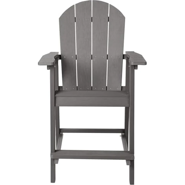 Bistro Set ADIRONDACK Dunkelgrau – Bild 7