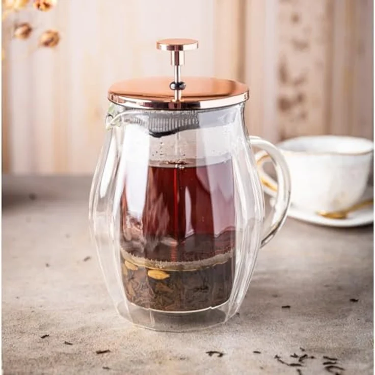 Klausberg Klausberg Kaffee- und Teezubereiter 0,60 Liter French Press KB7722 – Bild 3