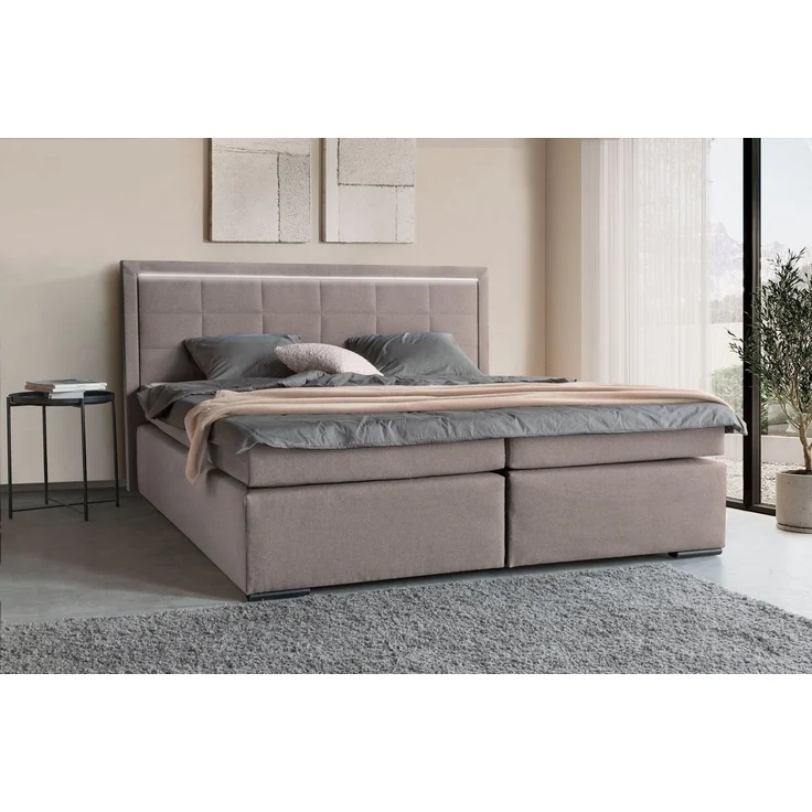 COLLECTION AB Boxspringbett 30 Jahre Jubiläums-Modell Athena, in H2,H3 & H4, wahlweise mit LED-Leiste – Bild 1