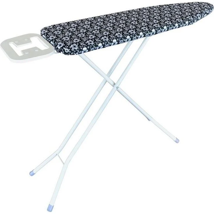 HTI-Living Bügelbrett Bügelbrett Black, Bügelfläche 110x33 cm, Bügeltisch mit Bügeleisenablage – Bild 1