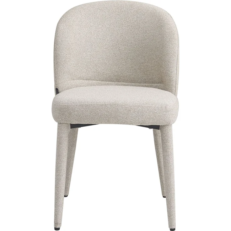 Selsey 'Coases' Esszimmerstuhl mit Bouclé-Bezug, Beige – Bild 6