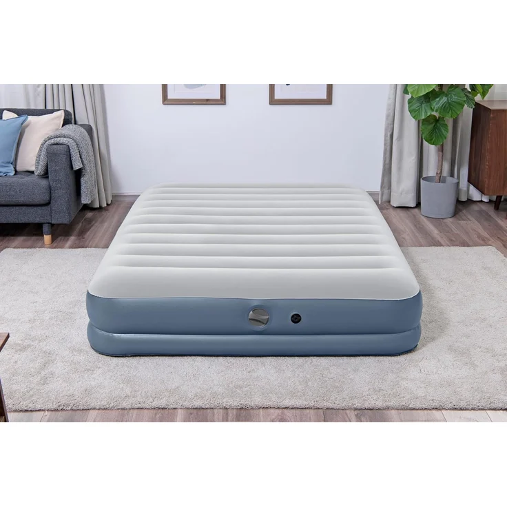 TriTech® Doppelluftbett mit mobiler, akkubetriebener Elektropumpe 203 x 152 x 36 cm – Bild 11