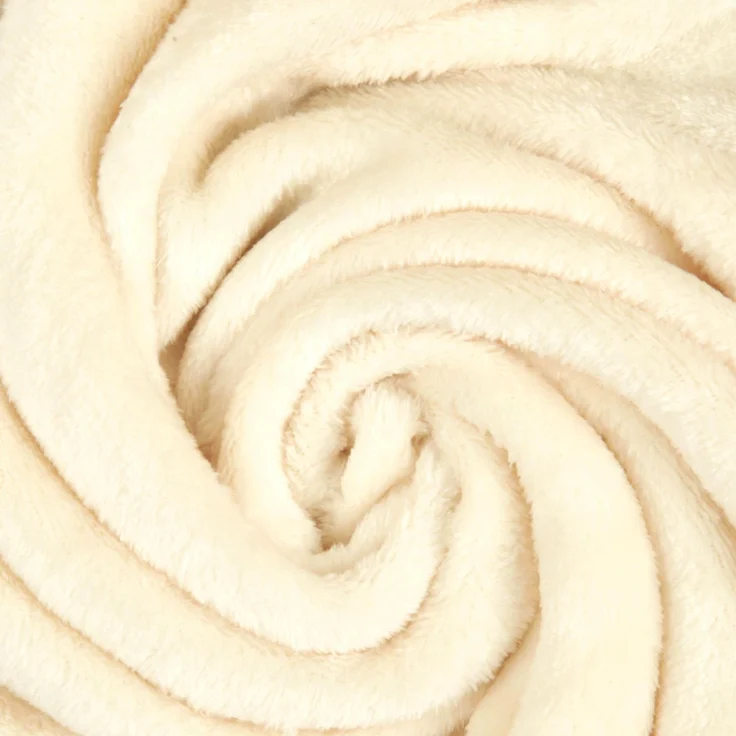 Kuscheldecke "Celina" Champanger 70x100 cm – Bild 10