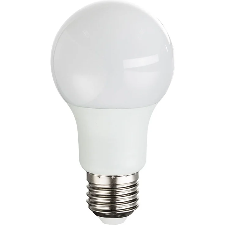 LED Retro Tischleuchte, Pilzdesign Metall grau, H 73 cm – Bild 9