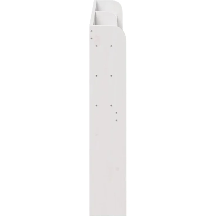 vidaXL Kopfteil mit Ablagen Weiß 150 cm Massivholz Kiefer (Art-Nr 850948) – Bild 4