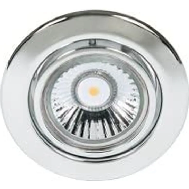 nobilé Downlight C 3830, chrom, hochwertige Einbauleuchte für Innenräume