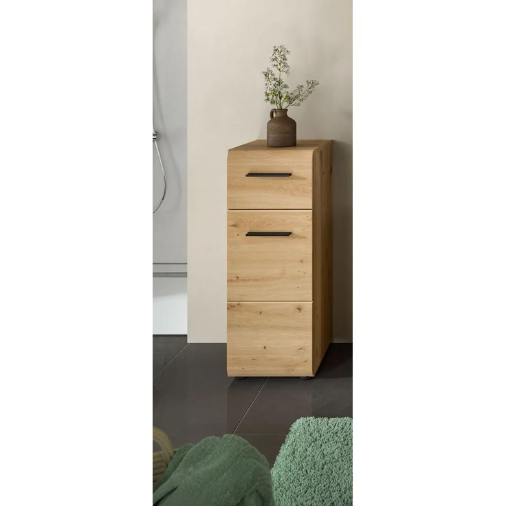 Standschrank (B/H/T: 30x80x30 cm) in Artisan Oak Nachbildung und Artisan Oak Nachbildung – Bild 6
