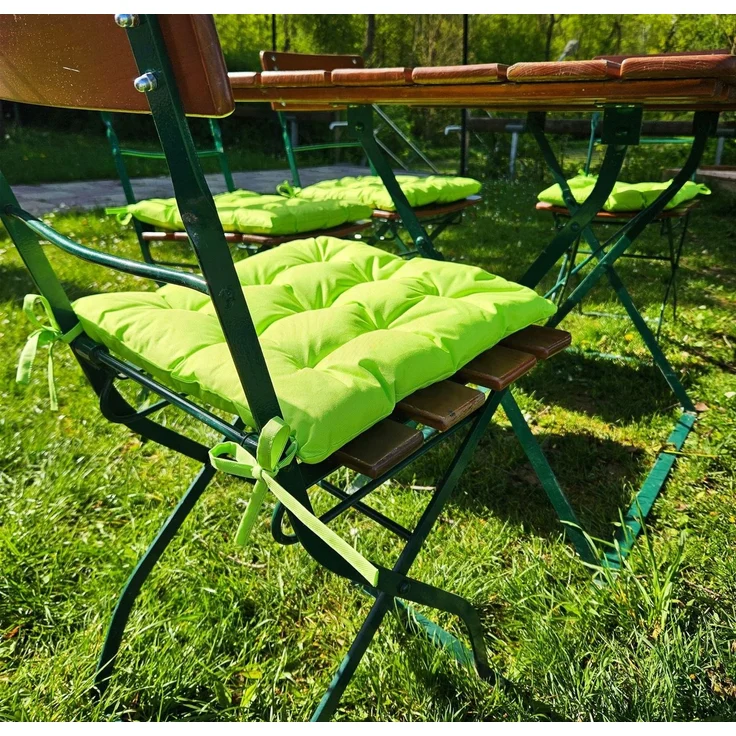 JACK Stuhlkissen JACK Outdoor 38x38cm Sitzkissen Lounge Kissen Sitzkissen Wasserfest, mit Lotus Effekt, robust, strapazierfähig, für Innen & Außen – Bild 3