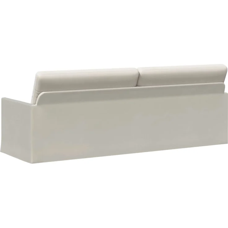 vidaXL 3-Sitzer Sofa Creme 220 x 81 x 82 cm Samt (V) 42041161 – Bild 4