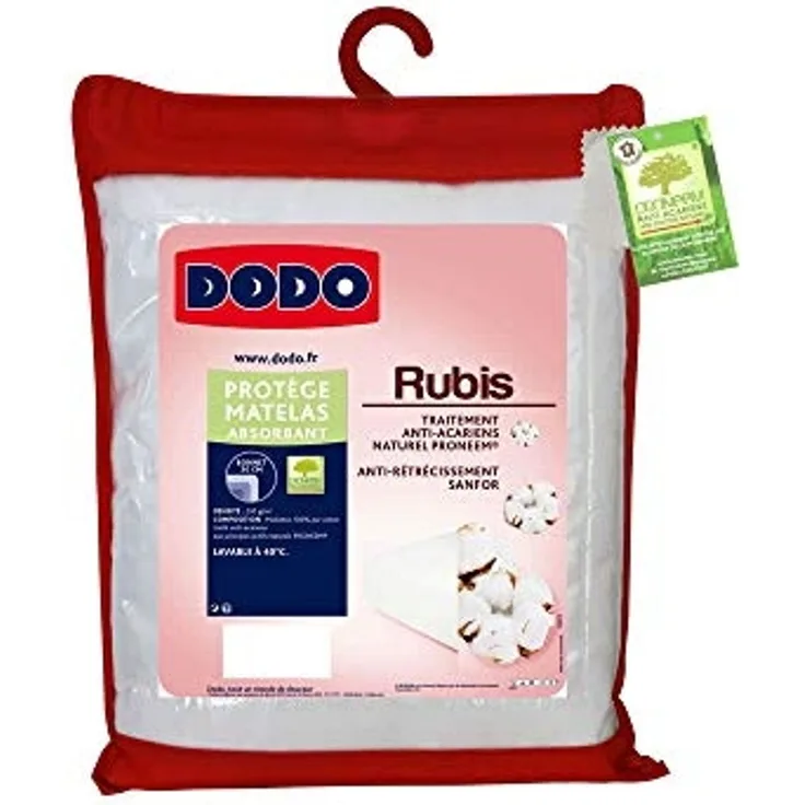 DODO RUBIS160 Matratzenschoner, 160 x 200 cm, Weiß