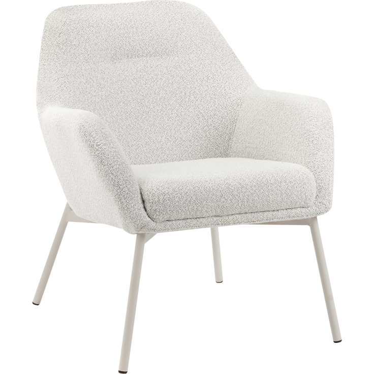 Sessel JABRO Stoff Cremeweiß – Bild 4