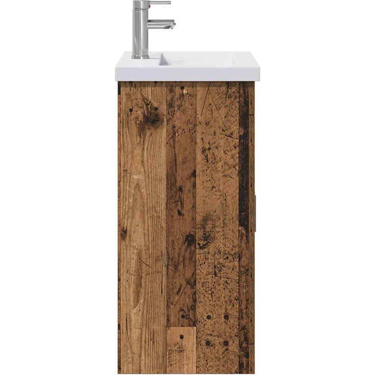 vidaXL Badezimmermöbel-Set Altholz 61 x 40 x 84,5 cm Holzwerkstoff 3404356 – Bild 6