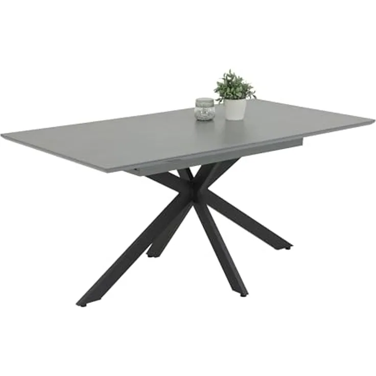 Esstisch Chiara - Marmoroptik Grau matt
