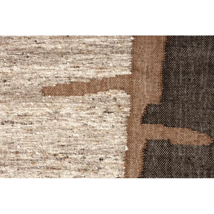 Teppich Briton 200x300 cm in Braun, Dutchbone aus Wolle, handgewebt – Bild 5
