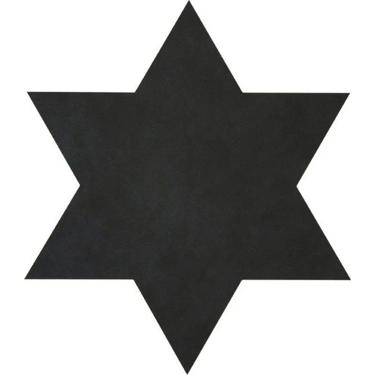 LIND DNA Platzset Tischset Star Stern Nupo schwarz 990144