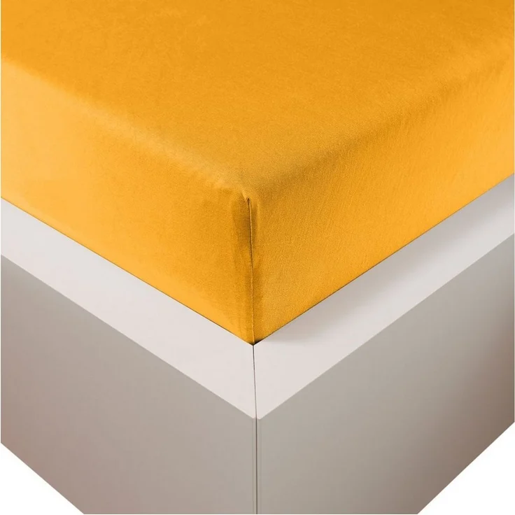 Traumschloss Spannbettlaken Premium Plus, Jersey, Gummizug: rundum, (1 Stück), 260g/m², 47,5% Mako Baumwolle, 47,5% Lyocell, 5% Elasthan – Bild 1