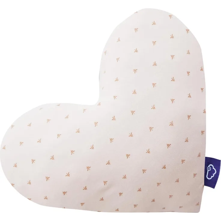 Träumeland Kuschelkissen Herz Twister beige 38 x 30 x 12 cm