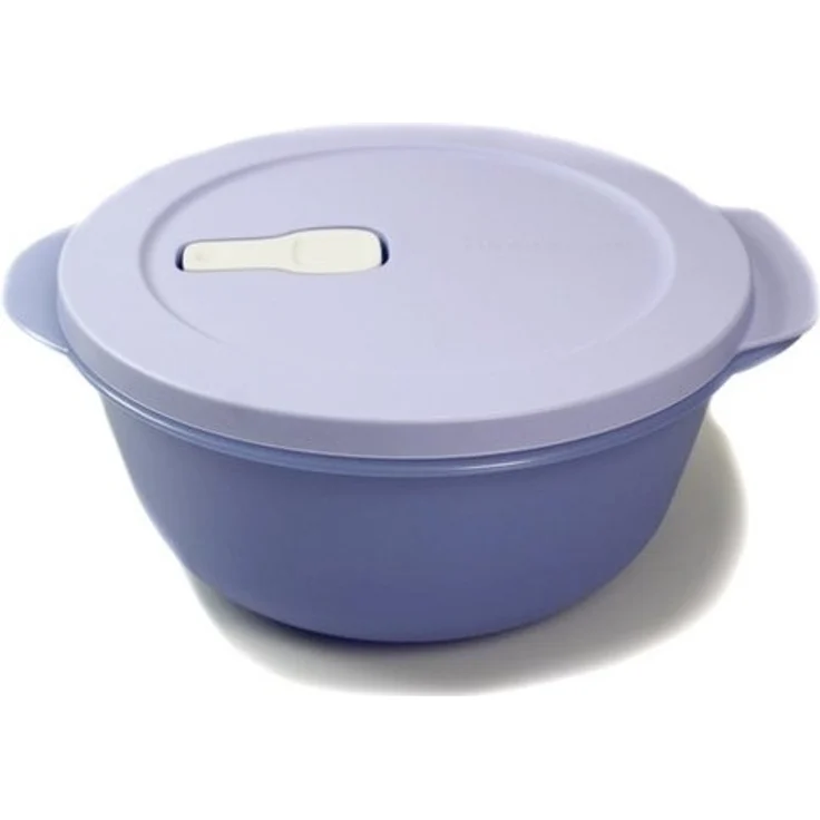 TUPPERWARE Mikrowellenbehälter CrystalWave 1,3 L flieder Mikro Micro Wave – Bild 2