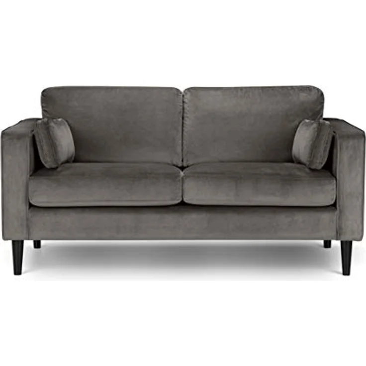 Julian Bowen Hayward Samt-2-Sitzer-Sofa, mittelgroß – Bild 3