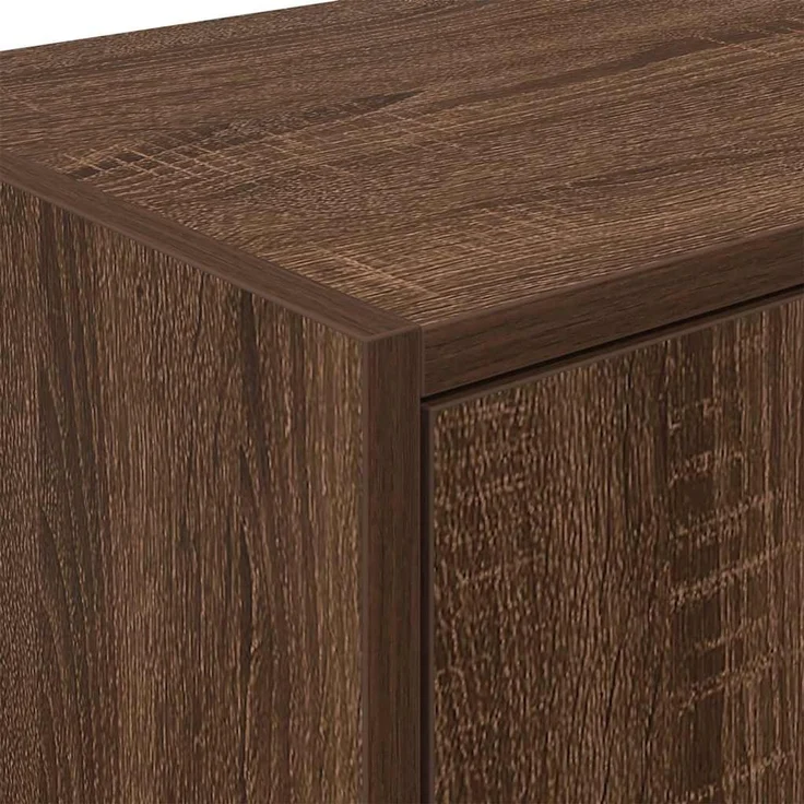 vidaXL Garagen-Wandschrank Braun Eichen-Optik Holzwerkstoff 860637 – Bild 9