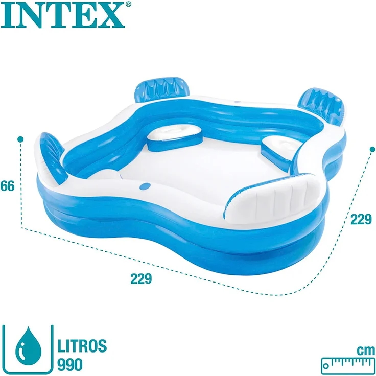 Intex Aufblasbarer Familienpool – Bild 6