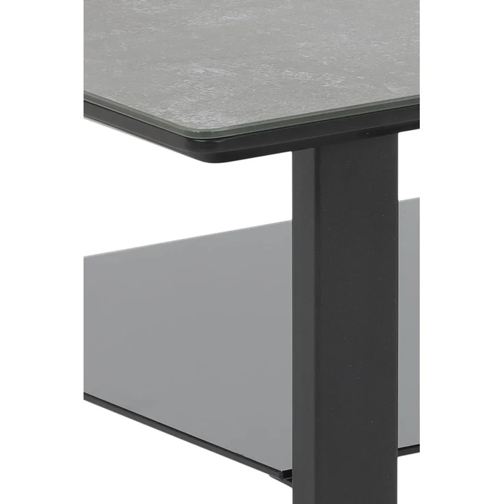 Hela Couchtisch Arne Glas Keramikoptik 105x69x45 cm – Bild 6