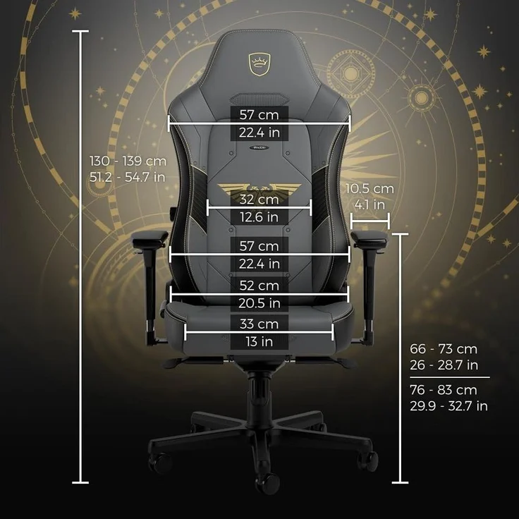 Noblechairs Gaming-Stuhl noblechairs HERO Gaming Stuhl - Warhammer 40k Edition – Bild 1